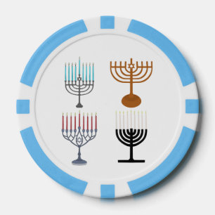 Fichas De Póquer Judaísmo Hanukkah Religión judía
