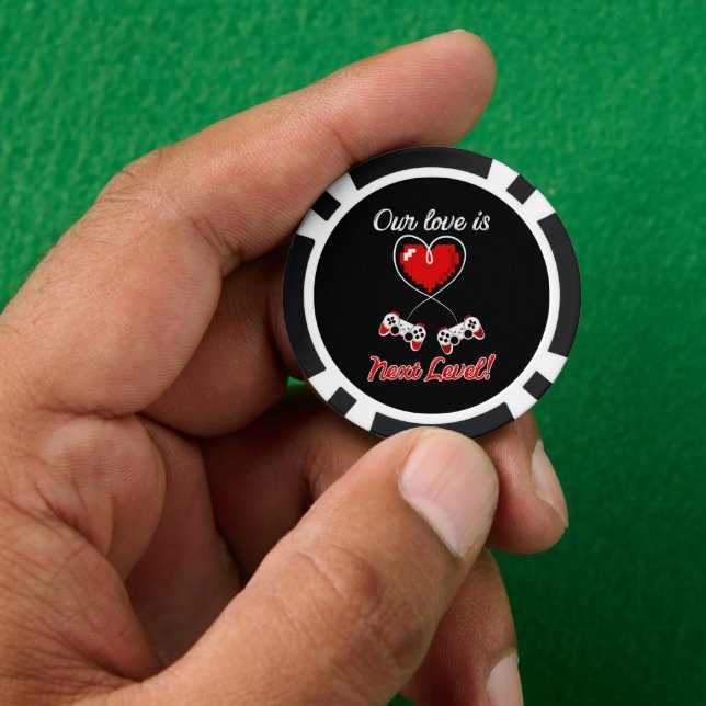Fichas De Póquer Jugadores de Valentine Poker Chips (Mano)