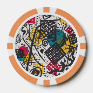 Fichas De Póquer Kandinsky Pequeños Mundos V Resumen Clásico