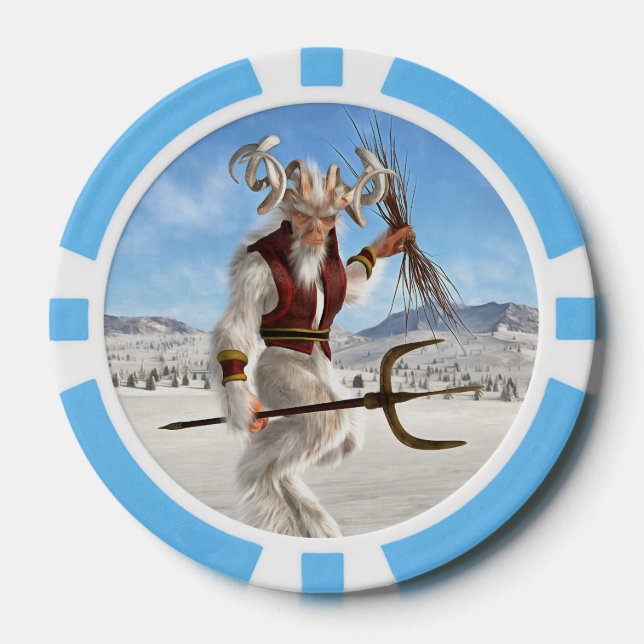 Fichas De Póquer Krampus (Anverso)