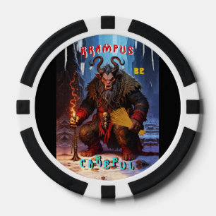 Fichas De Póquer Krampus Ten Cuidado
