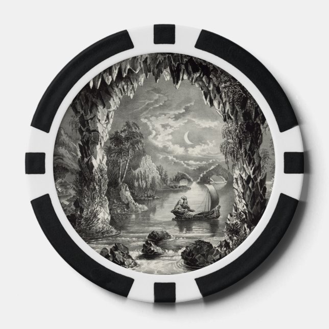 Fichas De Póquer La cueva encantada (Anverso)