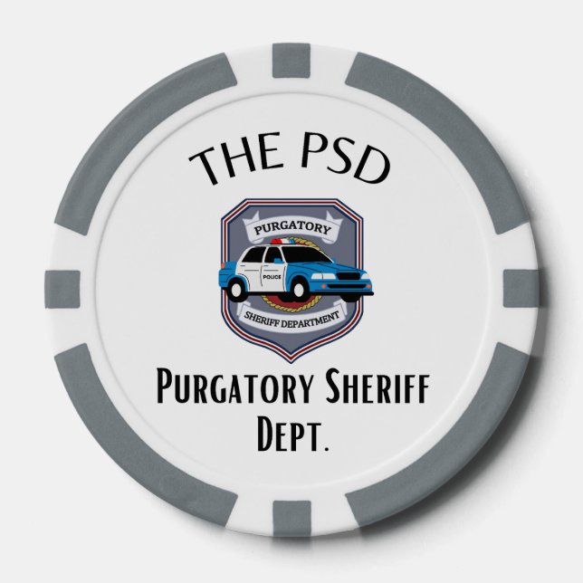 Fichas De Póquer La División del Sector Privado (Anverso)