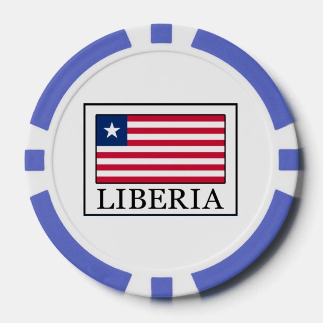 Fichas De Póquer Liberia (Anverso)
