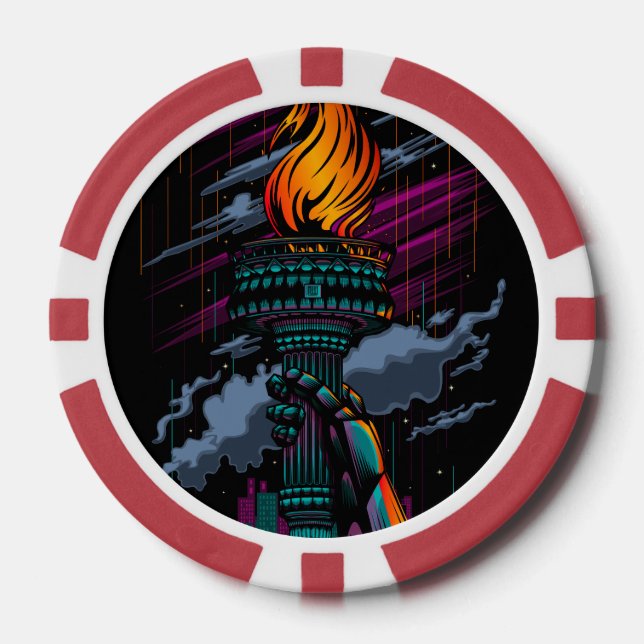 Fichas De Póquer Libertad (Anverso)