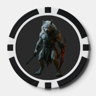Fichas De Póquer Lobo Ártico