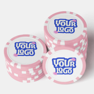 Fichas De Póquer Logo Personalizado en Negocios Promocionales de Do