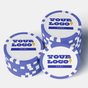 Fichas De Póquer Logotipos personalizados para empresas en merchand