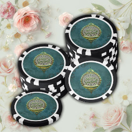 Fichas De Póquer Los caminos dorados creen en ti mismo.