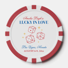 Fichas De Póquer Lucky In Love Casino Bachelorette Weekend