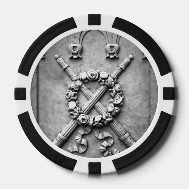 Fichas De Póquer Luz de caída perdida (Anverso)