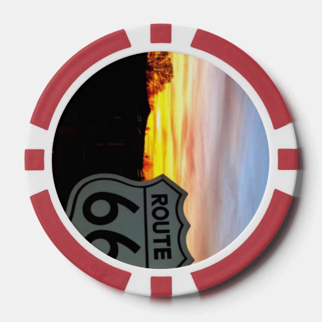 Fichas De Póquer Magia de la Carretera Madre (Anverso)
