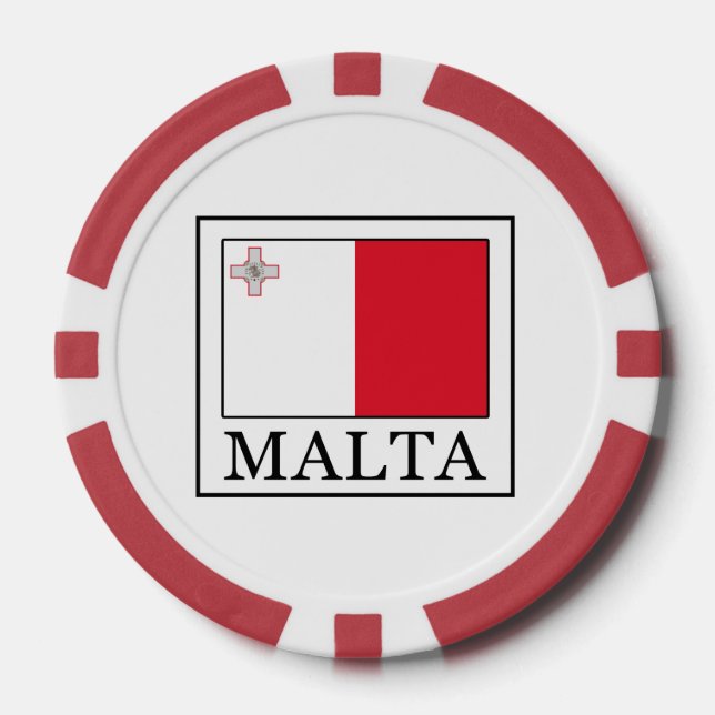 Fichas De Póquer Malta (Anverso)
