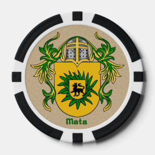 Fichas De Póquer Mata Heraldic Arms