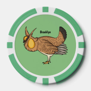 Fichas De Póquer Mayor ilustracion de personalizado de pollo de pra