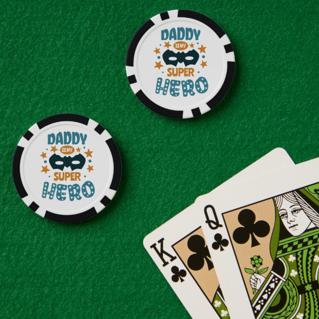 Fichas De Póquer Mejor Papi (Mesa de Poker (Doble))