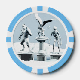 Fichas De Póquer Merry Christmas. Monster ice sculptures