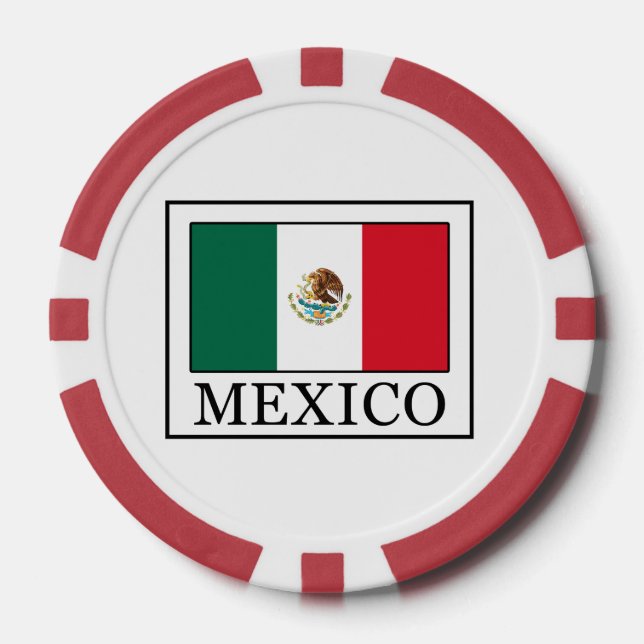 Fichas De Póquer México (Anverso)