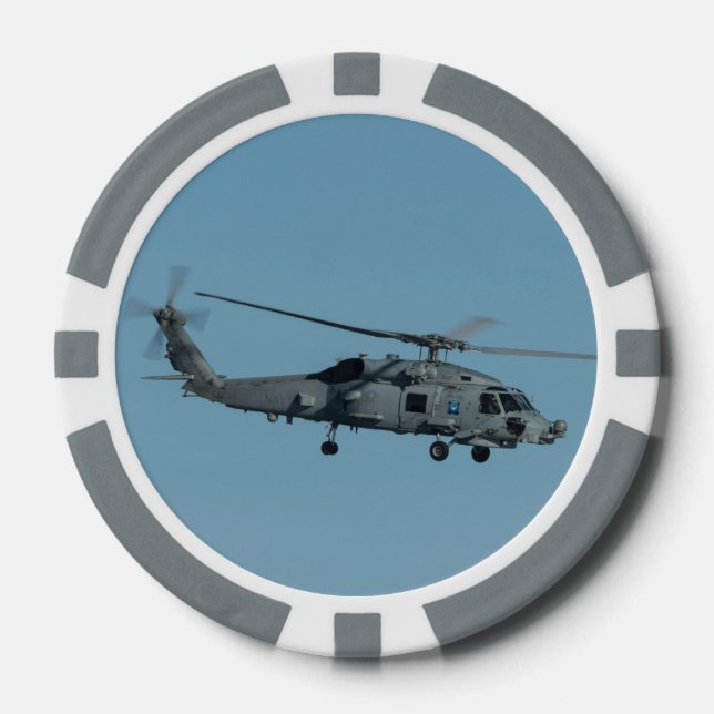 Fichas De Póquer MH-60R Seahawk (Anverso)