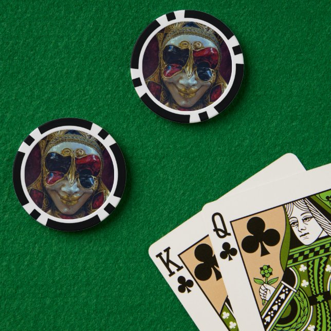 Fichas De Póquer Mi Cara Feliz (Mesa de Poker (Doble))