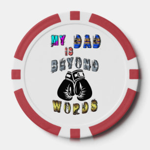 Fichas De Póquer Mi papá está más allá de las palabras