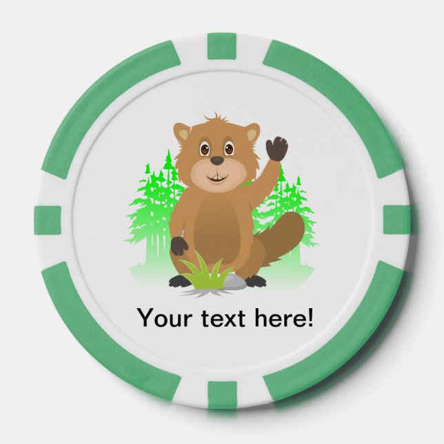 Fichas De Póquer Mole clipart (Anverso)