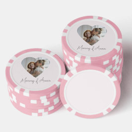 Fichas De Póquer Mommy Custom Name & Photo Poker Chip