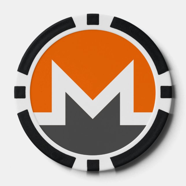 Fichas De Póquer Monero Dark Poker Chip (Anverso)