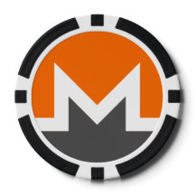 Monero Dark Poker Chip