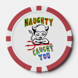Fichas De Póquer Naughty Te Atrapó