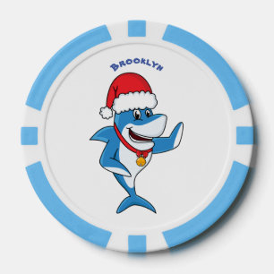 Fichas De Póquer Navidades divertidos ilustracion personalizado de