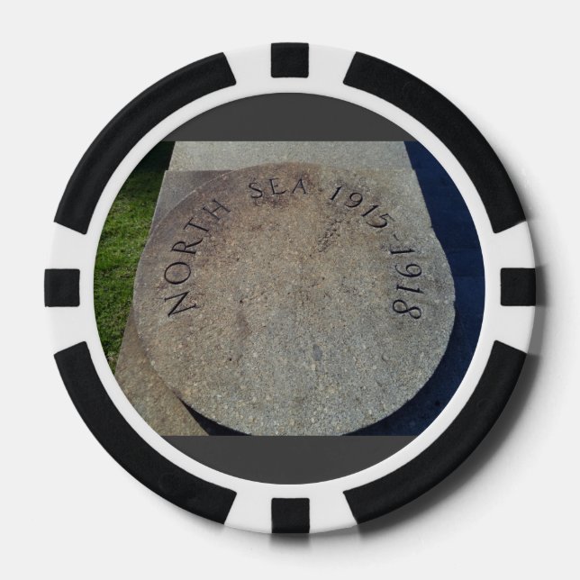 fichas de póquer negro (Anverso)