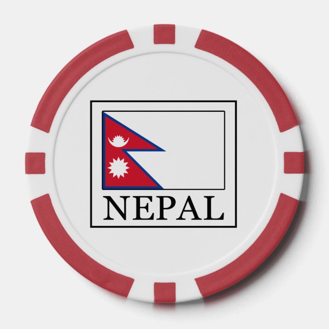 Fichas De Póquer Nepal (Anverso)