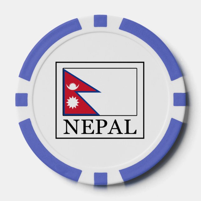 Fichas De Póquer Nepal (Anverso)