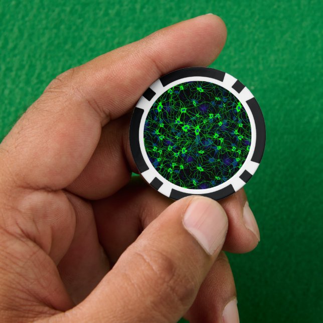 Fichas De Póquer Neuron City Poker Chip (Mano)
