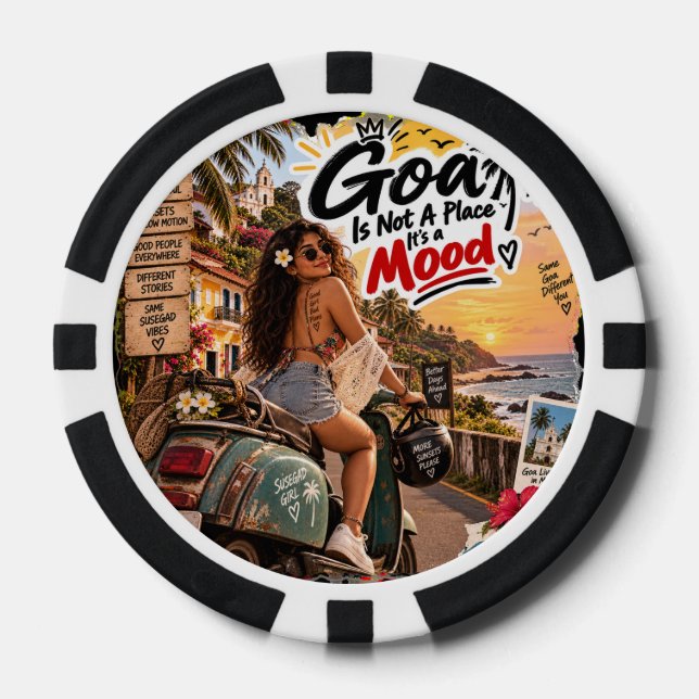 Fichas De Póquer Noches Doradas – Goa (Anverso)