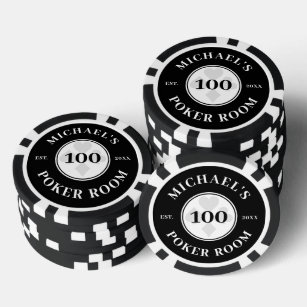 Fichas De Póquer Nombre personalizado Denominación de Las Vegas en 