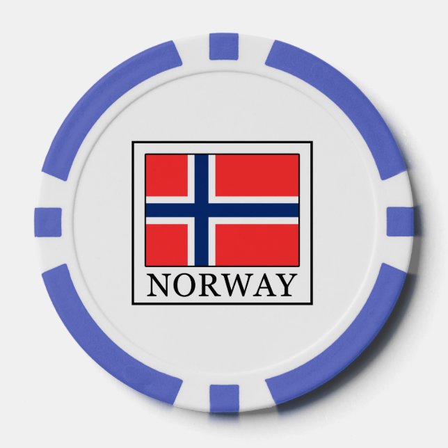 Fichas De Póquer Noruega (Anverso)