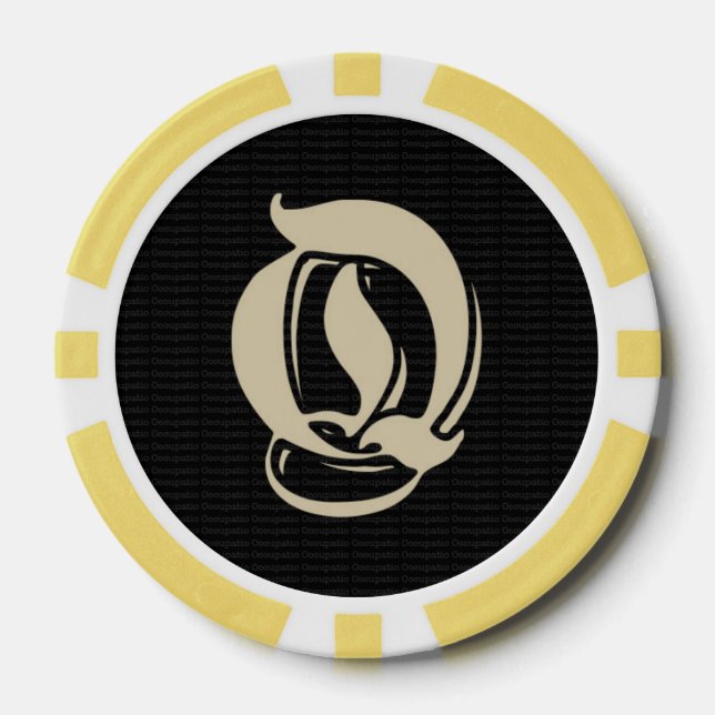 Fichas De Póquer Ocupación 1 Chips Mystiko (Anverso)