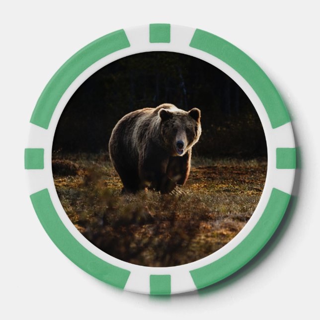 Fichas De Póquer Oso (Anverso)