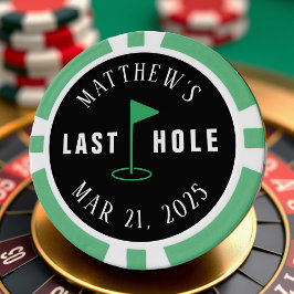 Fichas De Póquer Partido del bachiller del golf