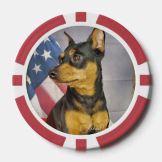 Fichas De Póquer Patriotic MinPIn