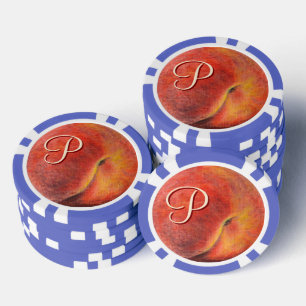Fichas De Póquer Peach Poker Chips