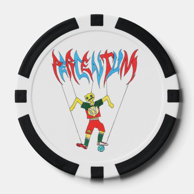 Fichas De Póquer PERCENTUMDESIGNS.COM Chips de póker (Anverso)