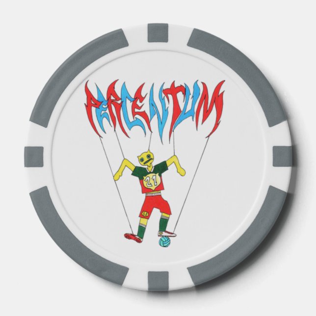 Fichas De Póquer PERCENTUMDESIGNS.COM Chips de póker (Anverso)