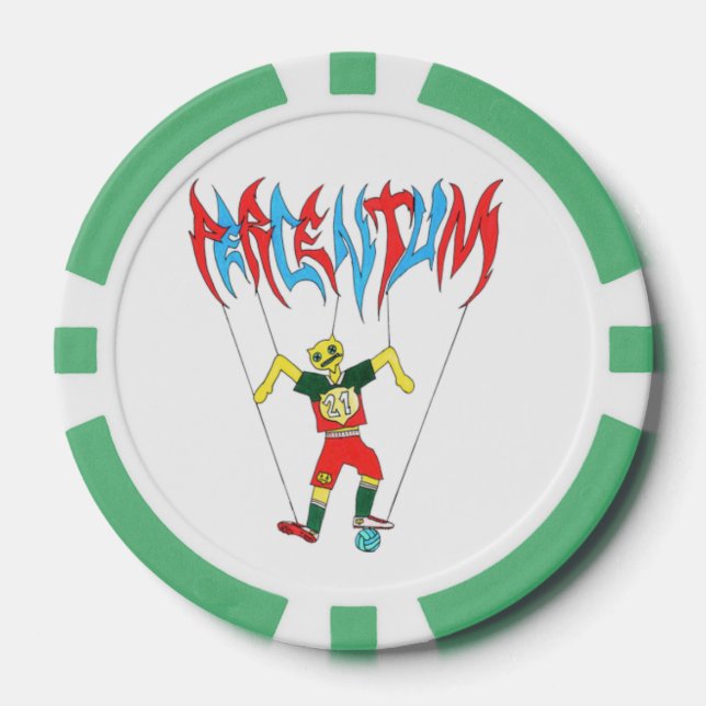 Fichas De Póquer PERCENTUMDESIGNS.COM Chips de póker (Anverso)