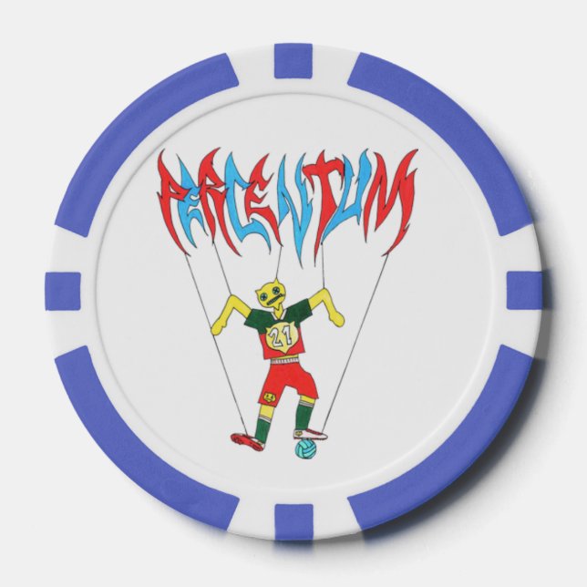 Fichas De Póquer PERCENTUMDESIGNS.COM Chips de póker (Anverso)