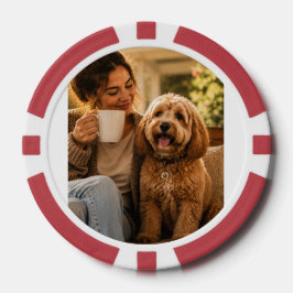 Fichas De Póquer Perro y Café
