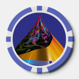 Fichas De Póquer Perros azules