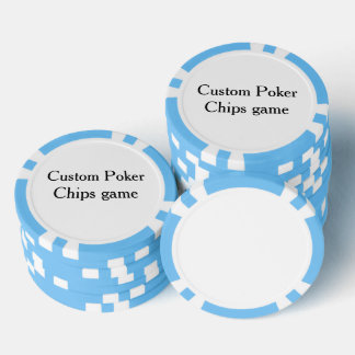 Fichas de póquer personalizadas juegos